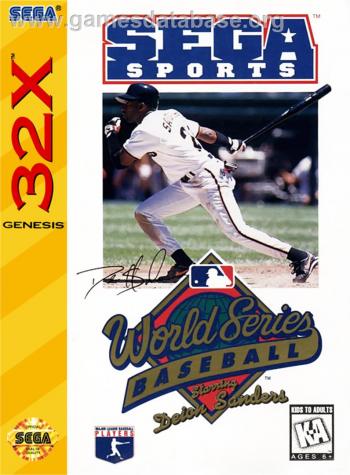 Cover World Series Baseball '95 for Sega 32X